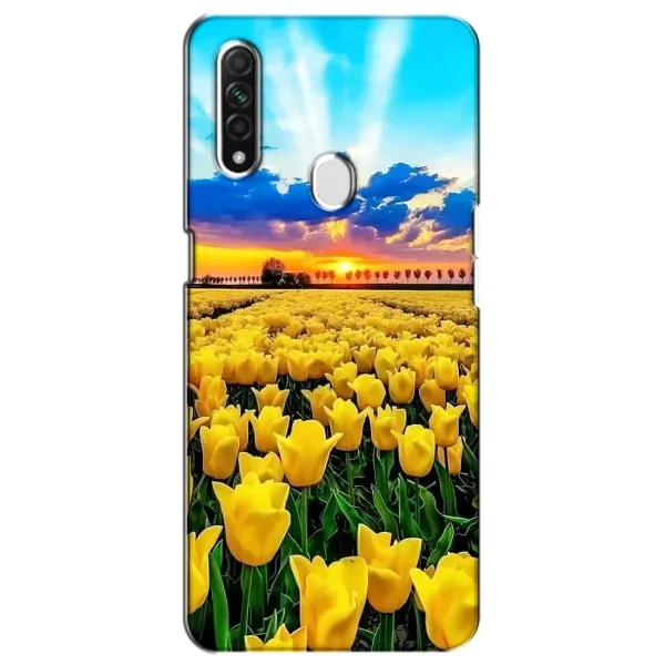 Чехол с рисунком «Желтые тюльпаны» для OPPO A31 Чехол с рисунком «Желтые тюльпаны» для OPPO A31