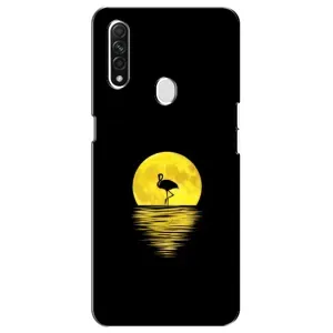 Летний Чехол на Oppo A31 (Желтый Закат)