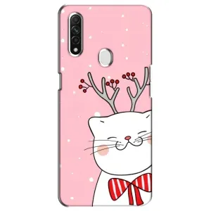 Чехол на тематику: Коты для OPPO A31 (Зимний кот)