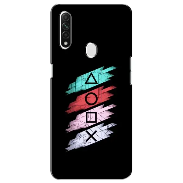 Чехол с рисунком «Значки Sony» для OPPO A31 Чехол с рисунком «Значки Sony» для OPPO A31