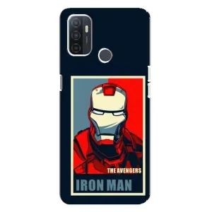 Чохол Супергерой Залізна Людина на Oppo A32 (Art Iron man)