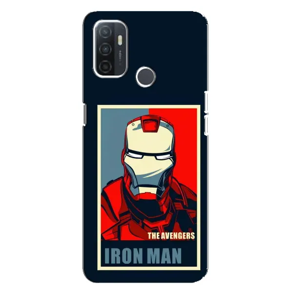 Чехол с рисунком «Art Iron man» для OPPO A32 Чехол с рисунком «Art Iron man» для OPPO A32