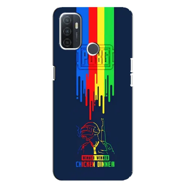 Чехол с рисунком «Арт Пабг» для OPPO A32 Чехол с рисунком «Арт Пабг» для OPPO A32