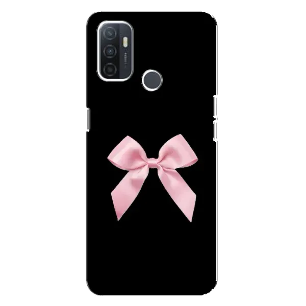 Чехол с рисунком «Бант на черном» для OPPO A32 Чехол с рисунком «Бант на черном» для OPPO A32
