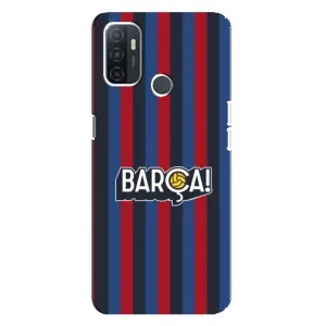 Чохол для Oppo A32 (Барселона) (BARCA)