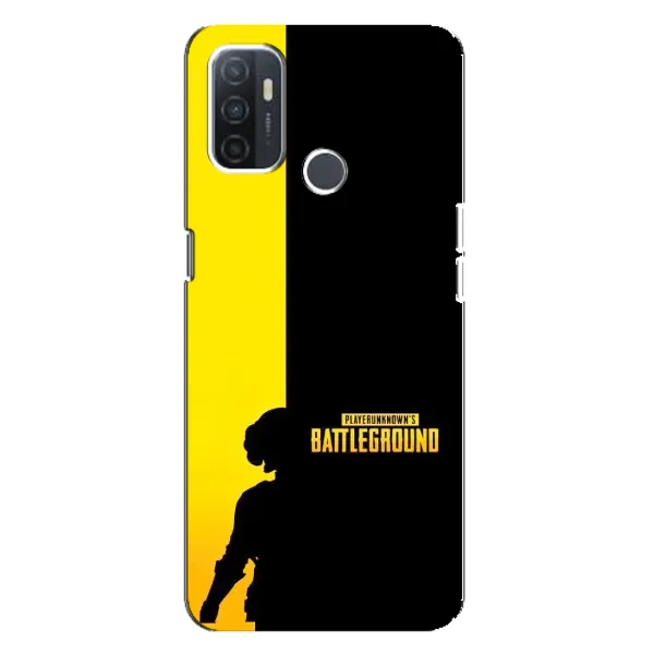 Чехол с рисунком «Battlegrounds» для OPPO A32 Чехол с рисунком «Battlegrounds» для OPPO A32