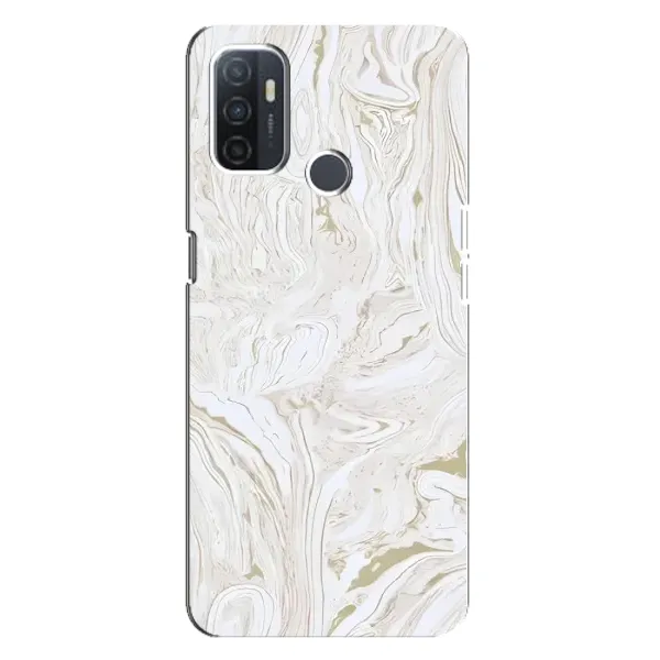 Чехол с рисунком «белый мрамор» для OPPO A32 Чехол с рисунком «белый мрамор» для OPPO A32