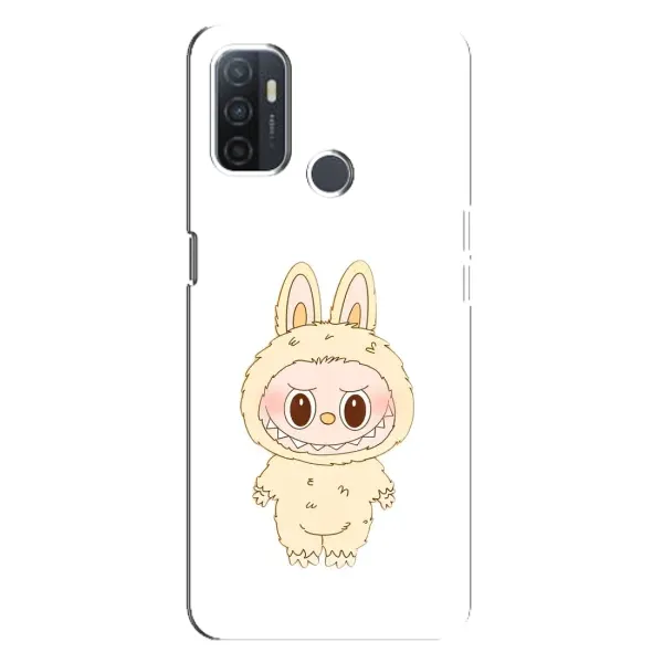 Чехол с рисунком «Бежевый Лабубу» для OPPO A32 Чехол с рисунком «Бежевый Лабубу» для OPPO A32