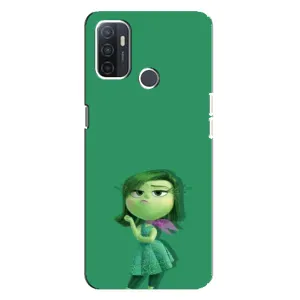 Чохол Головоломка для Oppo A32 - (AlphaPrint) (Гидливість)