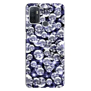 Чехол (Дорого -богато) на Oppo A32 (Бриллианты)