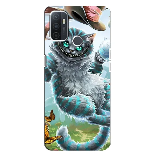 Чехол с рисунком «Чеширский КОТИК» для OPPO A32 Чехол с рисунком «Чеширский КОТИК» для OPPO A32