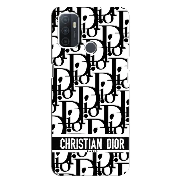 Чехол с рисунком «Christian Dior» для OPPO A32