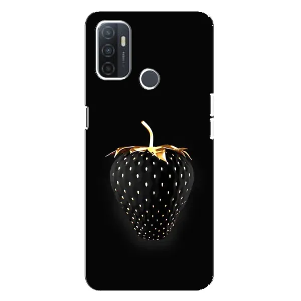 Чехол с рисунком «Чёрная клубника» для OPPO A32