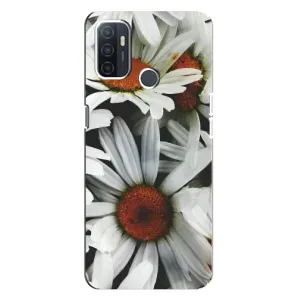 Чехол с ромашками на Oppo A32 (Цветы Ромашки)