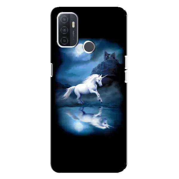 Чехол с рисунком «Единорог» для OPPO A32 Чехол с рисунком «Единорог» для OPPO A32