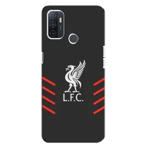 Силіконові Чохли з принтом Футбол на Oppo A32 (Емблема Liverpool)