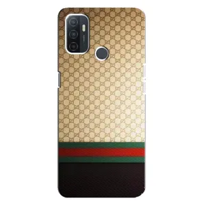 Чехлы Бренд GUCCI для Oppo A32 (Фон Гуччи)