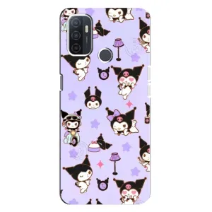 Чехол с персонажем Куроми на Oppo A32 (Фон Куроми)