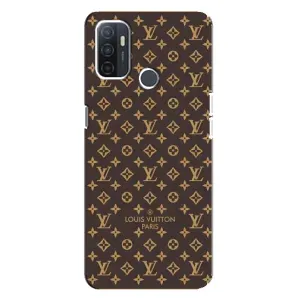 Чехол Стиль Louis Vuitton на Oppo A32 (Фон Луи Виттон)
