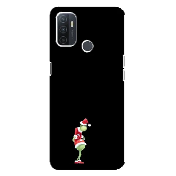 Чехол с рисунком «Гринч на чорном» для OPPO A32