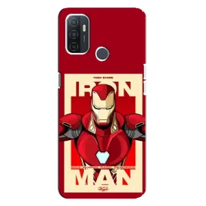 Чохол Супергерой Залізна Людина на Oppo A32 (Iron man)