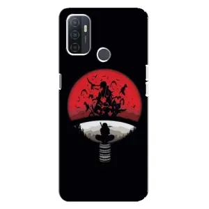 Чехлы с картинкой Итачи Учиха на Oppo A32 (Итачи на черном)