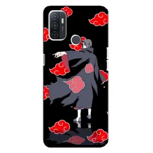 Чехлы с картинкой Итачи Учиха на Oppo A32 (Итачи облако)