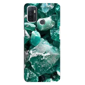 Чехол (Дорого -богато) на Oppo A32 (Изумруд)