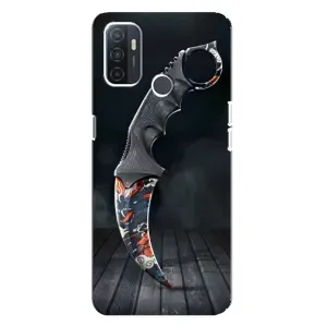Чехол с рисунком «Кинжал КС ГО» для OPPO A32