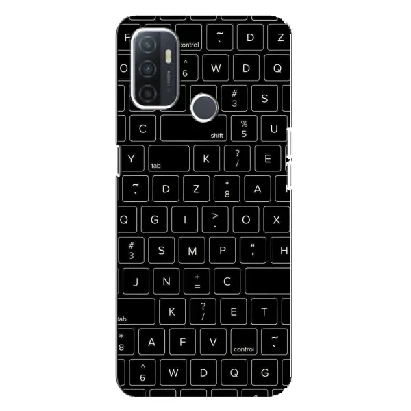 Чехол с рисунком «Клавиатура» для OPPO A32 Чехол с рисунком «Клавиатура» для OPPO A32
