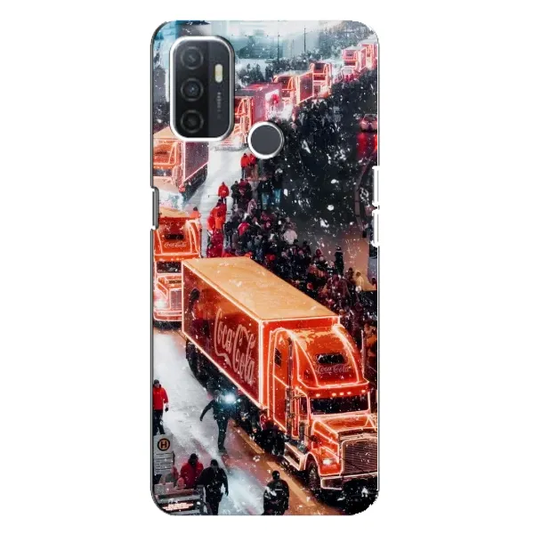 Чехол с рисунком «Кока Кола» для OPPO A32