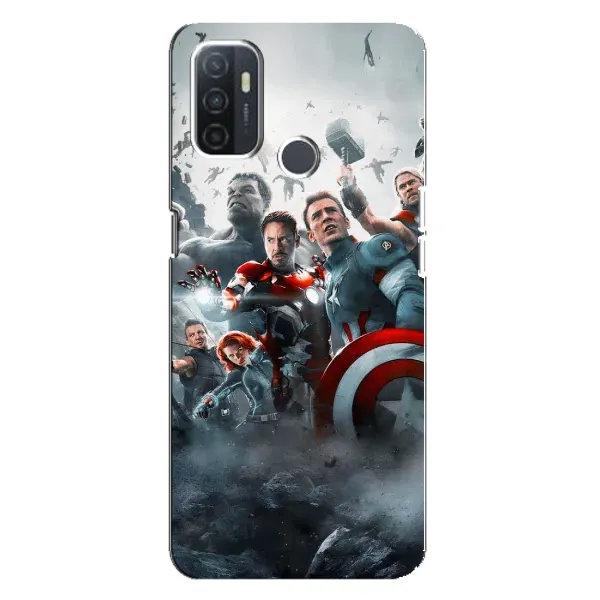 Чехол с рисунком «Команда марвел» для OPPO A32 Чехол с рисунком «Команда марвел» для OPPO A32