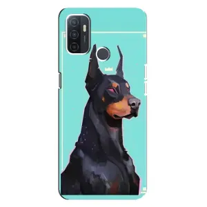 Чохол ДОБЕРМАН для Oppo A32 (Король доберман)