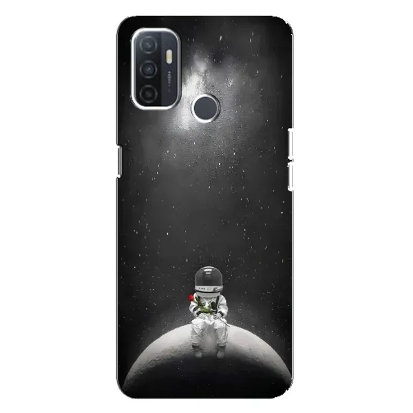 Чехол с рисунком «Космонавт романтик» для OPPO A32 Чехол с рисунком «Космонавт романтик» для OPPO A32