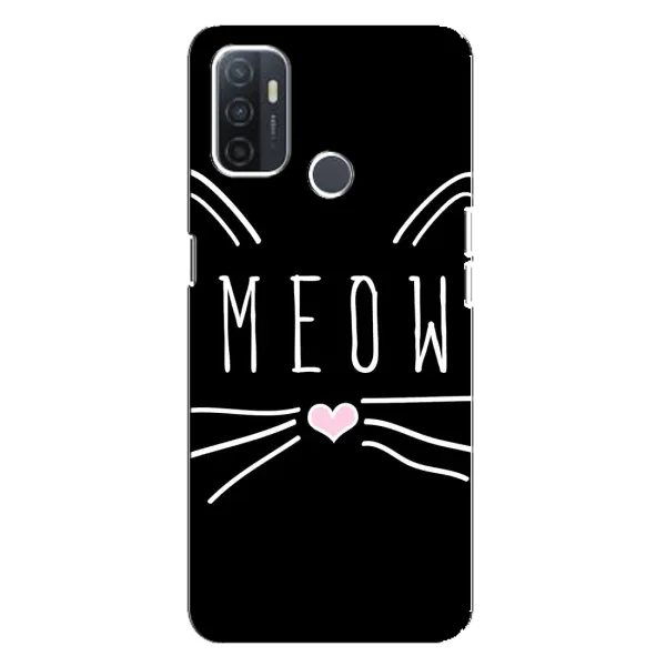 Чехол с рисунком «КОТИК MEOW» для OPPO A32 Чехол с рисунком «КОТИК MEOW» для OPPO A32