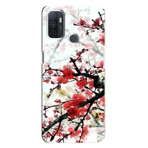 Чехол с принтом САКУРЫ на Oppo A32 (Красивая Сакура)
