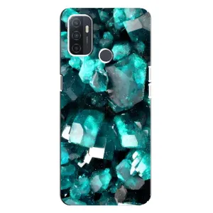 Чехол (Дорого -богато) на Oppo A32 (Кристалы)