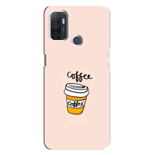 Чехол с рисунком «Кружка кофе» для OPPO A32