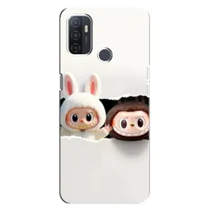 Чохол з принтом Лабубу для Oppo A32 (Фігурки Labubu)