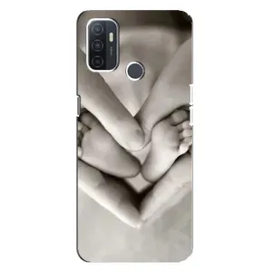 Чехлы для МАМЫ на Oppo A32 (Любящие руки)