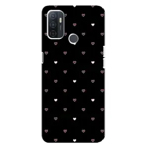 Чехлы с тематикой "Маленькие Сердечки" на Oppo A32 (Маленькие сердечки)