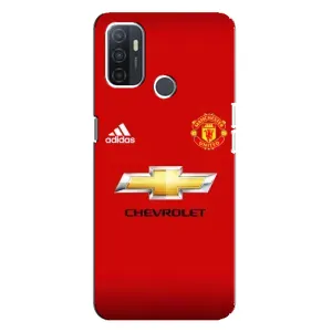 Силіконові Чохли з принтом Футбол на Oppo A32 (Man United)
