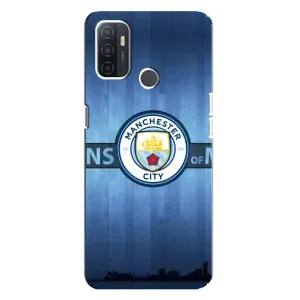 Силіконові Чохли з принтом Футбол на Oppo A32 (ManCity)