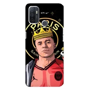 Чохол (TPU) з Футболістом на Oppo A32 (Mbappe King)