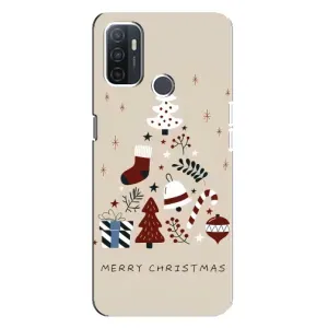 Чохол Санта Клаус для Oppo A32 (Merry Christmas)