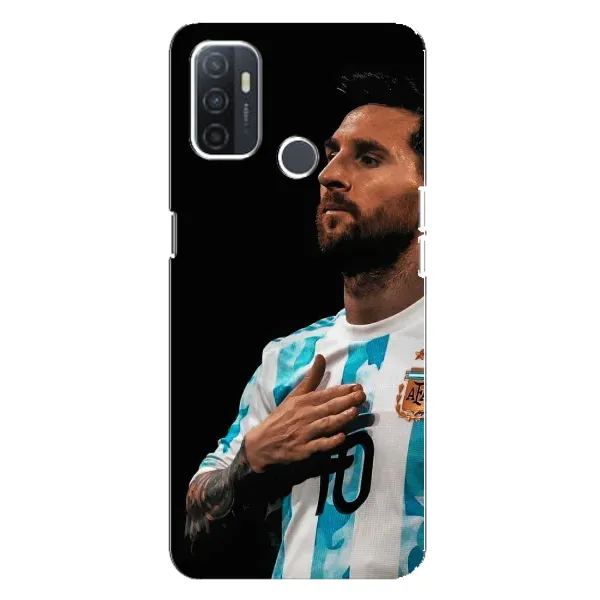 Чехол с рисунком «Месси Капитан» для OPPO A32