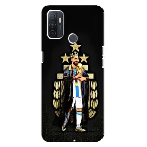 Чохли Лео Мессі Аргентина для Oppo A32 (Мессі король)