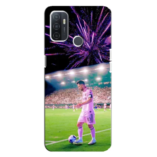 Чехол с рисунком «Месси в Майами» для OPPO A32