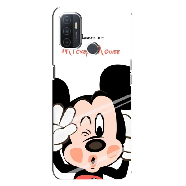 Чехол с рисунком «Mickey Mouse» для OPPO A32 Чехол с рисунком «Mickey Mouse» для OPPO A32