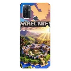 Чохол майнкрафт для Oppo A32 (MINECRAFT)